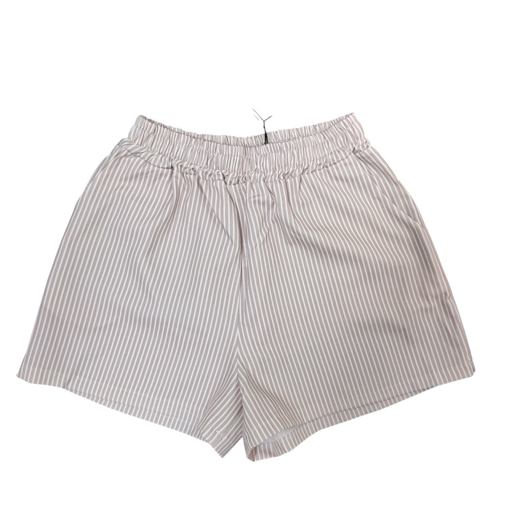 Eight Paris Striped Women's High Waisted Small Shorts